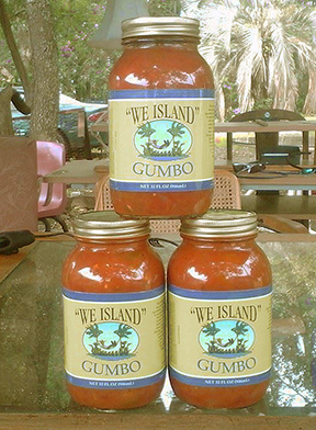 jars of gumbo